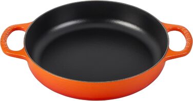Сковорода Le Creuset Signature з чавуну, 27.9 см, колір 'Flame 11'