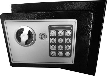 Сталевий сейф Hyfive Safebox для дому та офісу: цифровий замок, 2 ключі, підвищена безпека