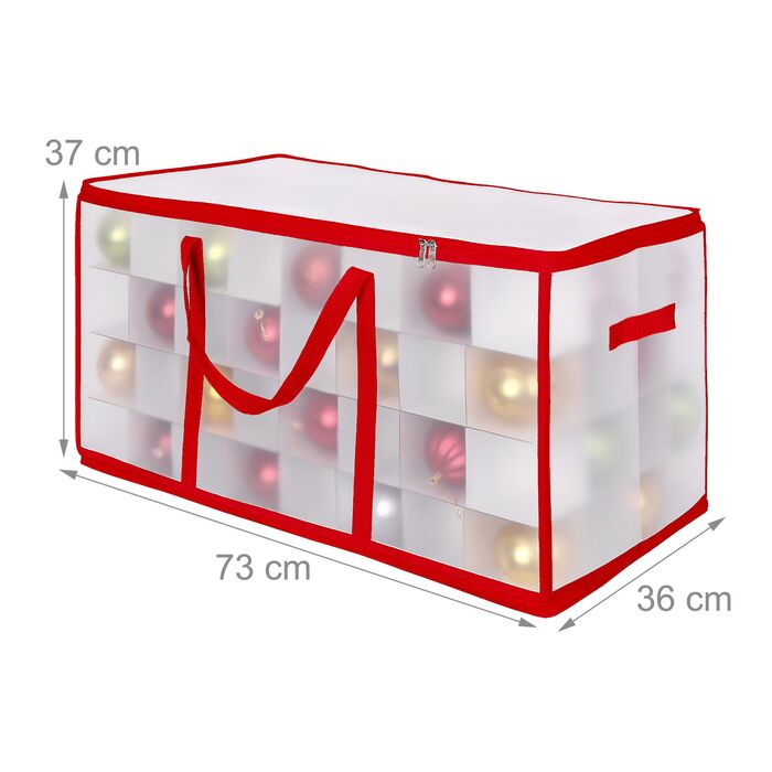 Коробка для зберігання новорічних кулі