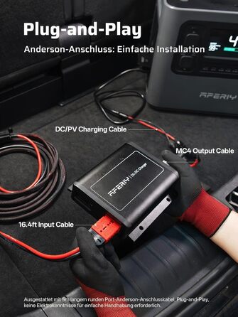 Портативна електростанція AFERIY 145W з LiFePO4 акумулятором 99,2Wh (31000mAh), 3 порти, 6-в-1 захист, сонячний генератор 100W для кемпінгу, подорожей та надзвичайних ситуацій