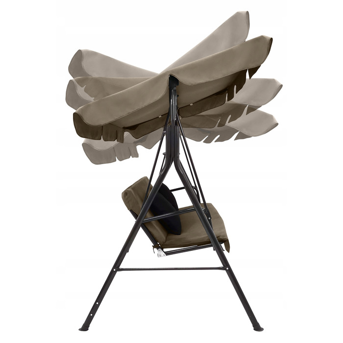 Садова підвісна гойдалка Kontrast, 41 x 130 см