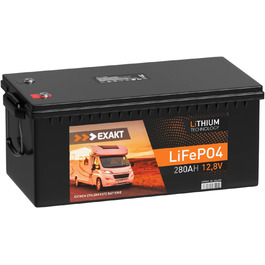 Акумуляторна батарея LiFePO4 280Ah 12V в т.ч. BMS Літієва батарея Сонячна батарея Будинок на колесах Сонячний човен Акумулятор ДБЖ