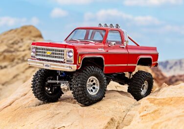Traxxas TRX-4M Chevrolet K10 1/18 Red – Повноцінний комплект з акумулятором та зарядним пристроєм