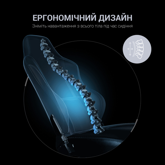 Крісло ігрове Anda Seat Luna L Grey Fabric Size L