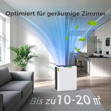 Електричний осушувач повітря 3л, для дому до 20㎡, з технологією Dual Peltier, 30дБ, таймер 24г