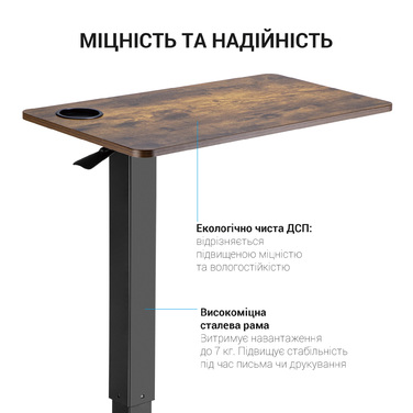 Офісний стіл з регулюванням висоти OfficePro ODM366B