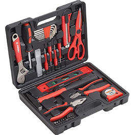 Набір інструментів Meister 60 предметів у кейсі для дому та повсякденного використання (8973630)