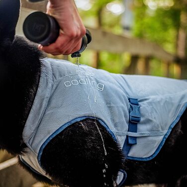Коров'ячий жилет Kurgo для собак, охолоджуючий шию і груди при високих температурах, матеріал для укладання льоду Розмір (и)