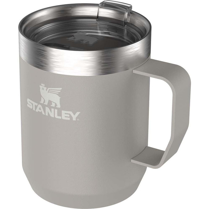 Термокружка Stanley Classic Legendary Camp Mug - 0.23L, сірий - нержавіюча сталь, для кемпінгу
