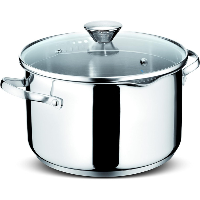 Набір каструль Lagostina Smart Set (9 шт.), нержавіюча сталь, сріблястий, 22 см