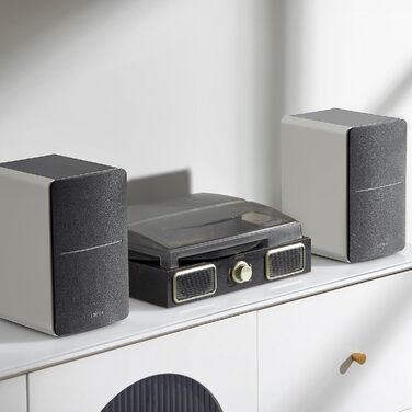 Edifier R1280T - Активні реглістрювальні колонки пара, 42 Вт RMS, Коричневий. Комп'ютерні колонки для ПК, студійний монітор, без Bluetooth та цифрових входів