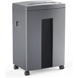 Шредер для паперу WOLVERINE P4 SD9113: 18 листів, знищення CD, тихий, 22 л, сірий