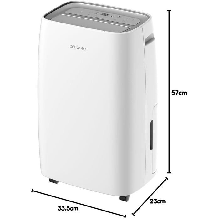 Зволожувач повітря Cecotec Big Dry 4000 Expert Connected: 10л/день, Wi-Fi, R290, LED, 60м²