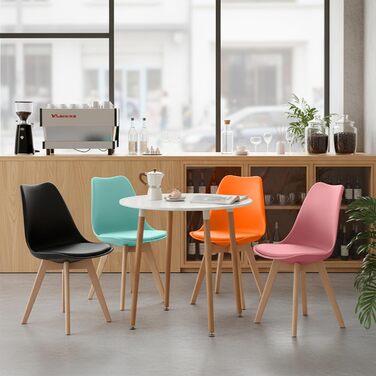 Елегантний стілець для їдальні EGGREE в скандинавському стилі (4 шт.)