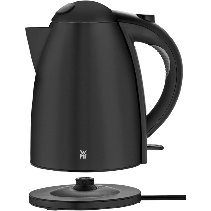Електричний чайник WMF Stelio 1.7л з фільтром від накипу, нержавіюча сталь, матовий чорний