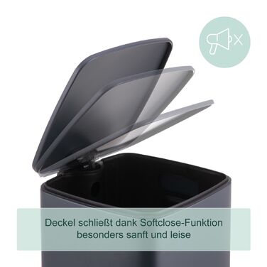 Відро для сміття Relaxdays Кухня, 12 літрів