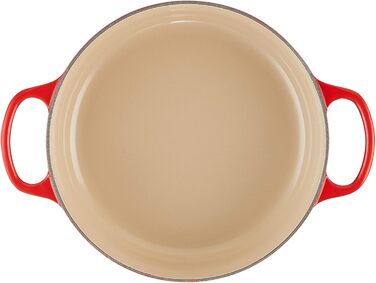 Запіканка для гурманів Le Creuset Signature, чавун, 6,2 л, 24 см, вишнево-червона, для всіх плит/духовок