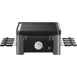Електричний гриль-ракушетка WMF Master Raclette на 8 осіб, 1500 Вт, нержавіюча сталь матова