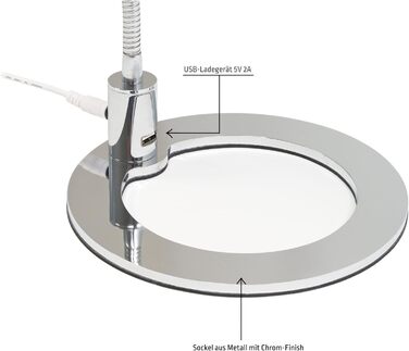 Світлодіодна приліжкова лампа VBLED 16W 3000K Touch Dimmable настільна лампа Настільна лампа Підходить для спальні, вечірки, вітальні (2-світлодіодні 5w)