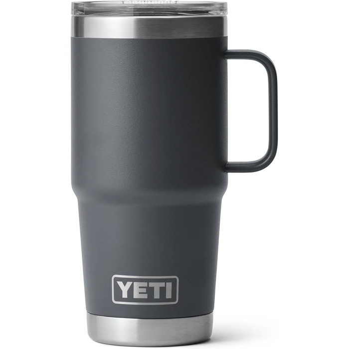 Термос YETI Rambler з кришкою Stronghold, 591 мл, Charcoal