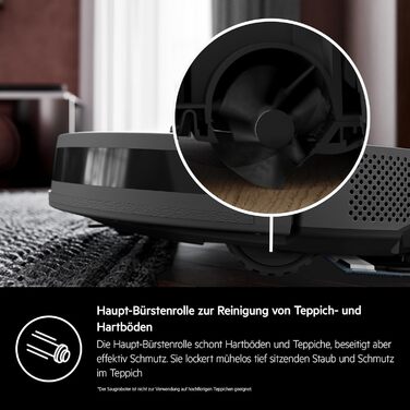 Робот-пилосос AEG AR71HW1DG з функцією миття, WiFi, LiDAR, 4000 Па, 14,4 В, 175 хв, 140 м², 0,28 л, сірий