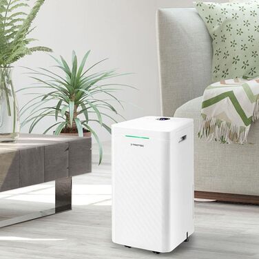 Тотек TTK 27 HEPA – осушувач повітря та очищувач з HEPA-фільтром H13, 12 л/24 год, гігростат, LED-індикатор якості повітря, таймер