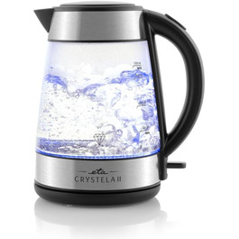 Електричний чайник ETA Crystela II 1.7л, 2200 Вт, STRIX, автоматичне відключення, підсвітка