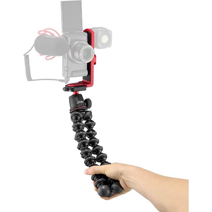 JOBY GorillaPod 3K Vert Kit – компактний гнучкий штатив з вертикальною L-платою та кульовою головкою для бездзеркальних камер (до 3 кг)