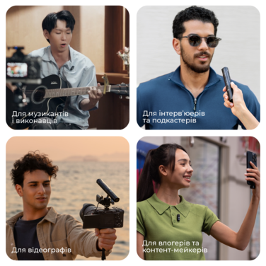 Бездротовий мікрофон BOYA Magic-07 Type-C Black