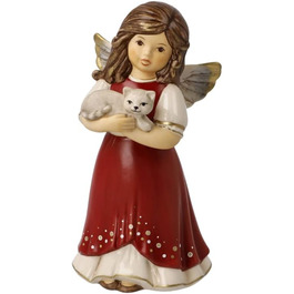 Новорічна прикраса Goebel фігурка ангела з порцеляни, розміри 14 см х 7 см х 7 см, 41-671-29-1