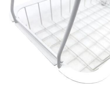 Relaxdays Двоярусний металевий фрутниця з ручками