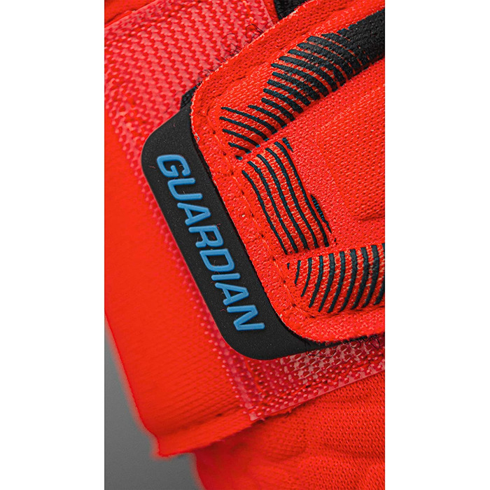 Воротарські рукавички Reusch унісекс для дорослих Attrakt Fusion Guardian Adaptiveflex з відмінним захопленням і внутрішнім швом 8 червоний / синій / чорний