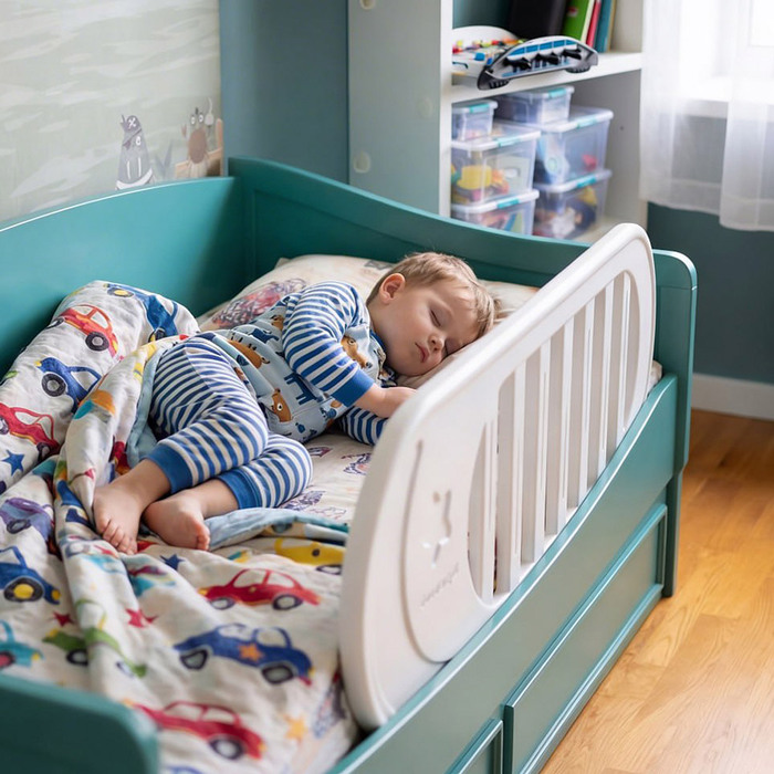 Захисний бар'єр Mealux Raily White (арт. KD-C02 White)