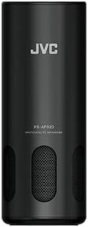 Повітряний очисник JVC KS-AP120 з фотокаталитичною технологією, CADR 8,5 м³/год, EPA-фільтр E12, UV-фільтр, іонізатор, 2 режими очищення, 12 Вт, USB, керування жестами