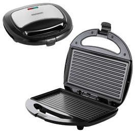 Контактний гриль Чорний/Сріблястий 750W