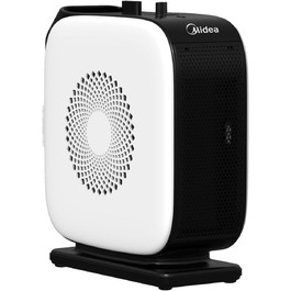 Обігрівач керамічний Midea Nty15-19Cae, 1500W, портативний, з термостатом, білий/чорний