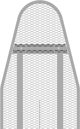 Прасувальна дошка Прасувальна дошка з чохлом для прасувальної дошки Прасувальна дошка для парової прасувальної станції Розкладна прасувальна дошка Бавовняний чохол для прасувальної дошки Легкий і складний 137,5 x 30 x 90, Великий, 102