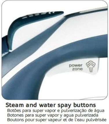 Праска HAEGER Ultra STEAM 2800W з керамічною підошвою, антикапля, антиналіт, самоочищення