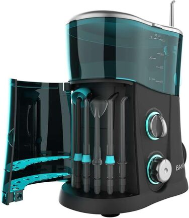 Cecotec Munddusche Bamba ToothCare 1200 Jet Pro: 7 насадок, LED-дисплей, 10 режимів тиску, UV-дезінфекція