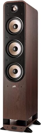 Центральний динамік Polk Audio Signature Elite ES35, висока роздільна здатність, Dolby Atmos, DTSX, горіх (шматок)