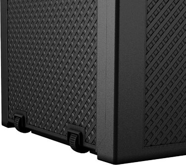 Ящик для зберігання Koll Living 270л з ручками та колесами для подушок, садових інструментів та іграшок - водонепроникний, вентильований