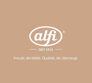 Термос Alfi ECO 1.0л з термоізоляційним скляним вкладишем, пластиковий корпус, кришка з кнопкою, зручний для наливання однією рукою, для кави та чаю, BPA-free (Абрикосовий)