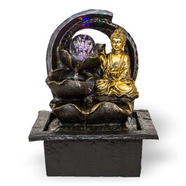 Фонтанчик для дому Lemodo Zimmerbrunnen Buddha (Будда з кулею)
