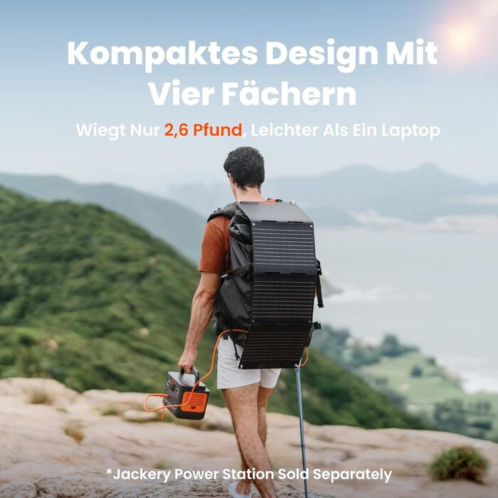 Jackery Explorer 100 Plus: портативна електростанція з LiFePO4 акумулятором 99Wh, 128W, 3 порти для зарядки, резервне живлення для подорожей та надзвичайних ситуацій