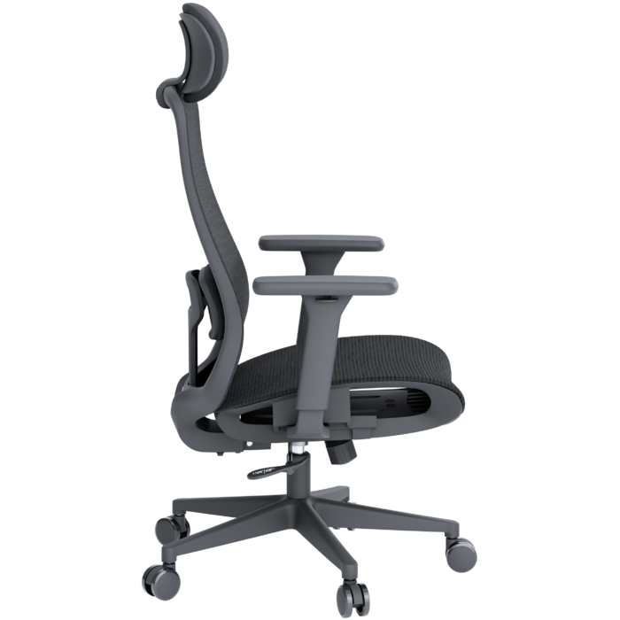 Крісло офісне OfficePro Wave OC670-B-B-B