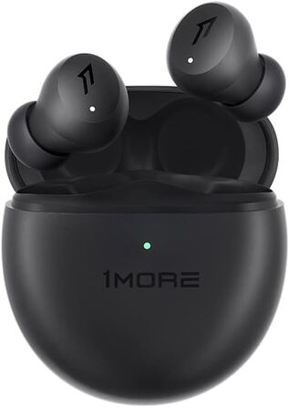 Навушники-вкладиші ANC, 4 мікрофони, бездротові, IPX5, Чорний, 1MORE ComfoBuds mini Bluetooth 5.2