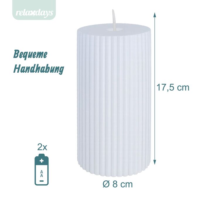 Набір з 4 LED-свічок Relaxdays