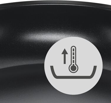 Wok Durado 28 см з антипригарним покриттям, нержавіюча сталь, для всіх типів плит, сумісний з духовкою до 260°C