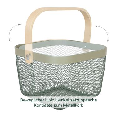 Кошик для зберігання Relaxdays з ручкою