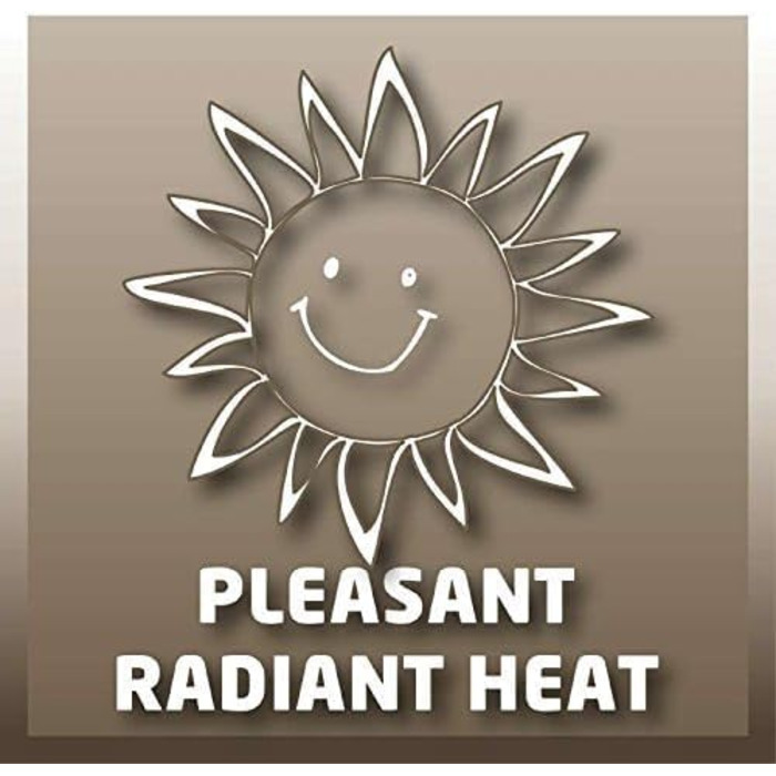 Газовий обігрівач Einhell KGH 4200 Керамічний (4200 Вт) з регулятором тиску газу, чорний